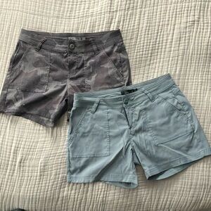 2 Pairs Prana Shorts